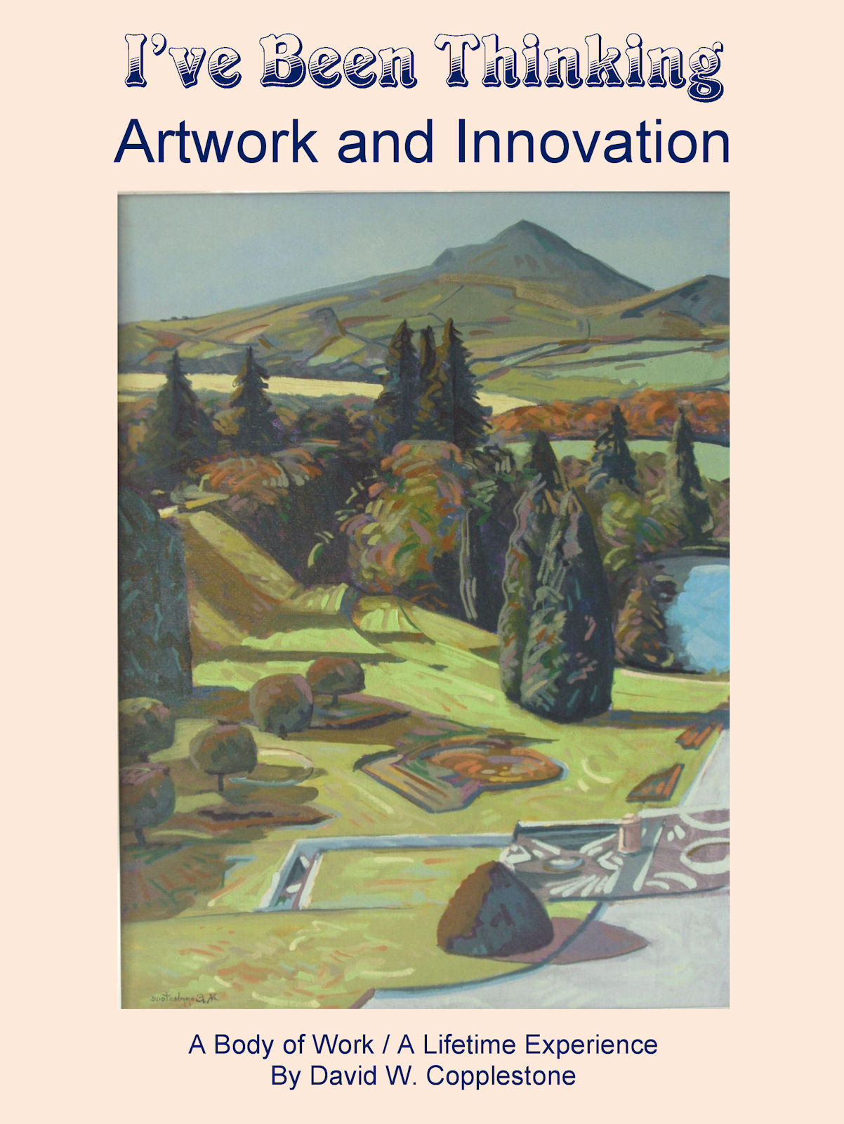 Original cover artwork for I've Been Thinking: Artwork and Innovation